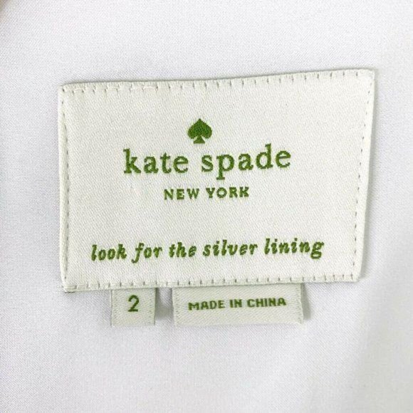 Kate Spade Black White Color Block Shift Dress - Picture 10 of 11